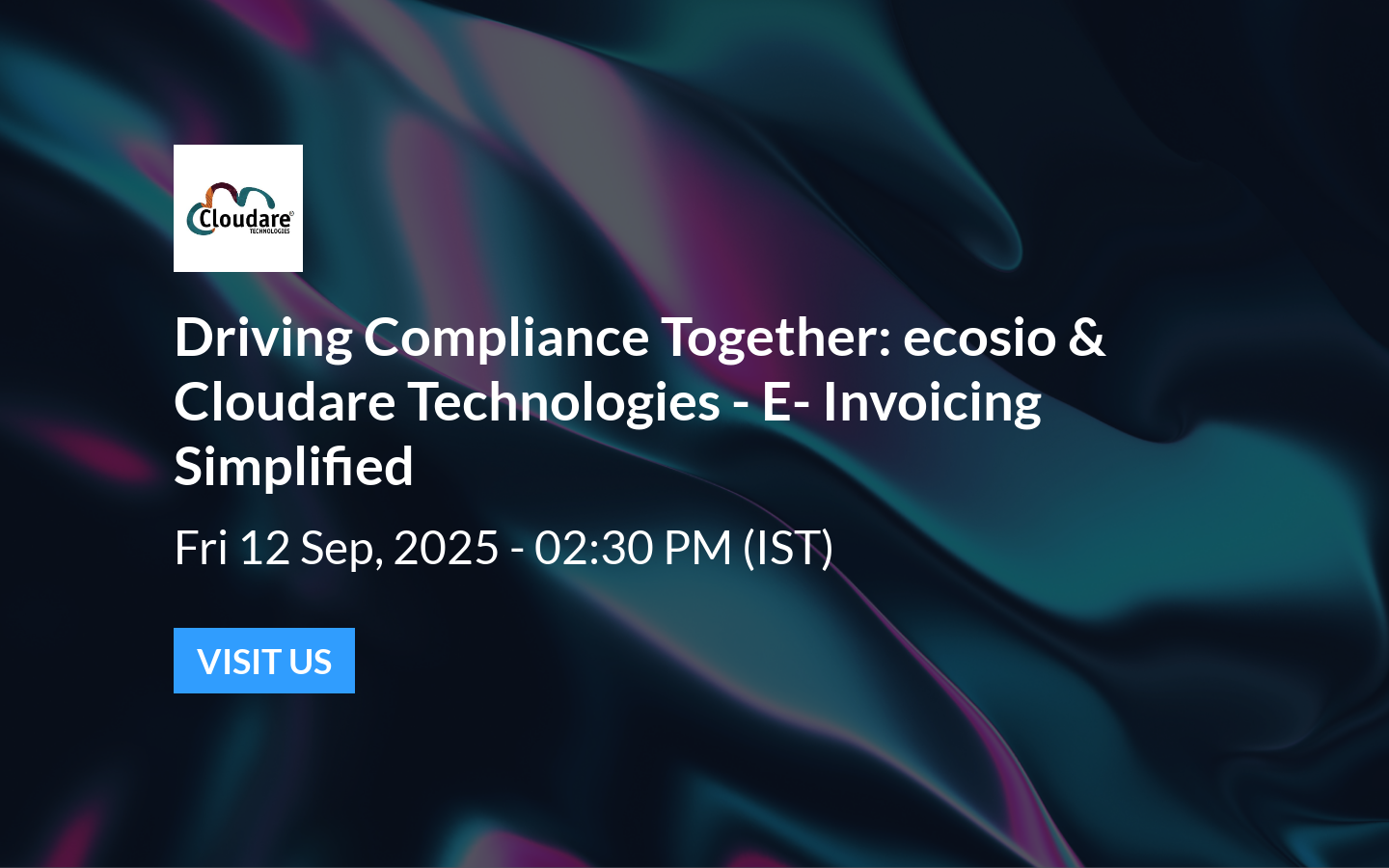 Driving Compliance Together: ecosio & Cloudare Technologies - E ...